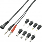 Voltcraft maitinimo jungčių rinkinys su jungiamuoju kabeliu ir 8 gnybtais 04A-8XC2 718118
