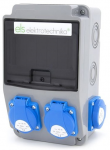 Els Elektrotechnika 6NO400 Konstrukcinis skirstytuvas, sodas 4*GS 230V, sieninis korpusas, laidinis, neįrengtas, langas 6M, 6NO400