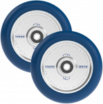 Wheel for scooter FUZION Thiccboys Wheels 30 x 110mm Navy/Sidabrinis (pair)