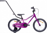 Children's bicycle TABOU Mini FR, 14" pink-violetinė