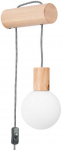 Sollux Lighting Sieninis &scaron;viestuvas NIBMI G9 su jungikliu