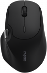 Rapoo Kabellose Multi-Mode-Pelė "MT560", Juodas Bluetooth, belaidė (Dongle), hochaufl&ouml;sender 4000 Dpi-Sensor, Bis zu 10 m Reichweite