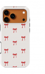 Voltuna Dėklas &bdquo;Scarlet Charm Bows&ldquo; su MagSafe Apple iPhone 13-17 modeliams