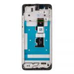 Dėklas Motorola G06 Power LCD Ekranas + Touch Unit + Front Cover Juodas (Service Pack)