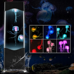 Dekoratyvinė medūzų lempa, 23 cm