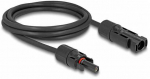 Delock DL4 Solar Kabelis 6 mm&sup2; Stecker zu Buchse 5 m juodas