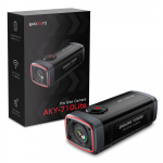 AKEEYO 710 Lite Handlebar Action Camera for Bikes and Motorcycles - Juodas