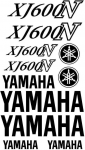 Yamaha XJ600N motociklo lipdukų rinkinys