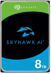 Kietasis diskas Seagate SkyHawk AI internal hard drive 8 TB 7200 RPM 256 MB 3.5 Serial ATA III (ST8000VE001)