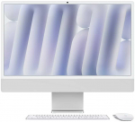 Stacionarus kompiuteris Apple iMac Sidabrinė CZ1E2-0101010 - 61cm(24&lsquo;&lsquo;) M4 8?Core CPU, 8?Core GPU, 24GB RAM, 256GB SSD, Standardglas, Magic Keyboard Touch-ID Ziffernblock