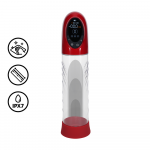 Pumped By Shots CyberPulse Automatic Intimate Enhancement System Metallic Raudona Atsparus vandeniui