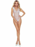 Passion Woman Bodystockings PASSION BS109 Baltas Butterfly Bodystocking - Elegant Open Design, Size Range XS-L