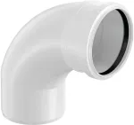 Uponor Decibel alkūninė jungtis 110 mm 88,5&deg; 1Mf Sv