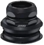 NECO 1 1/8'' h128 juodas pusiau integruotas vairalazdės/vairo kolonėlės komplektas