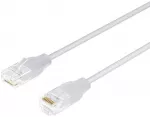 Lanview tinklo kabelis LightFlex, Cat.6, U/UTP, TPE, LSZH, baltas, 0,15 m (LV-LIGHT-UTP60015W)