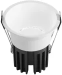 18W LED įleidžiamas &scaron;viestuvas QUARK, baltas, CCT