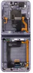 LCD ekranas + jutiklinis blokas + priekinis dangtelis Samsung F721 Galaxy Z Flip 4 5G Bora Violetinė (serviso paketas)