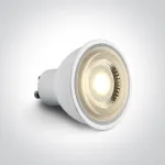 6W LED lemputė, GU10, 3000K, 60&deg;, dimeriuojama, 7306DGD/W