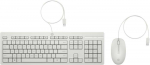 HP 225 G2 USB su laidu Pelė Klaviatūra Combo, Copilot Key - Cashmere Baltas - ESTONIAN