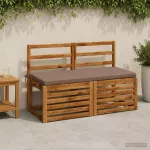 Suoliuko pagalvė SOEST 100% poliesteris Taupe 120 x 50 x 5 cm