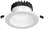 Solar Plus KOMBIC &oslash;150 26,5W 2541LM 4000K DALI2 CRI90, Opal, IP43, Balta I&scaron;pjovimas &oslash;150mm.