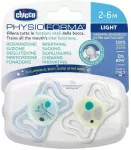 MAM BABY CHICCO-71088410 Čiulptukas PH LIGHT 2-6 2SZT GLOW (CHI000716)