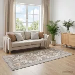 Kilimas ORIZ Ruda 80 x 200 cm 100% poliesteris