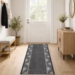 Bėgimo kilimėlis FLORNES Austas Pilka PP 7 mm