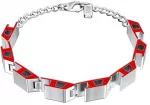 Diesel Original unisex steel bracelet D Logo DX1690040
