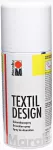 Marabu Textile Design pur&scaron;kiami dažai audiniams, 150ml, balti