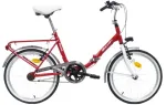 Bottari Bicycle Sulankstomas dviratis 20" "ROMA", raudona
