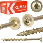 Stogo montavimo varžtai su lėk&scaron;teline galvute Wkcp Wkręt-met 6,0 x 70 mm, 100 vnt.