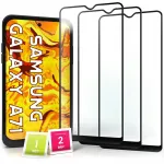 3 vnt. Grūdintas stiklas, skirtas Galaxy M51 / A71 / A80 / Note 10 Lite (pilnas, 9h)