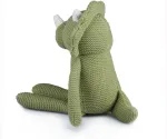 Funko 100% organinės medvilnės mink&scaron;tas žaislas kūdikiams dinozauras žalias 18 cm mink&scaron;tas žaislas naujagimiams
