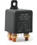 Automobilio Relė 12v 250a, 5 kontaktų, didelės apkrovos