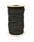 Elastinga guminė virvė tentams, juoda, 10 mm, 50 m, tvirta