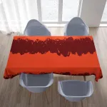 Bonamaison virtuvės dekoratyvinė staltiesė oranžinė bordo 140 x 200 cm - sukurta ir pagaminta Turkijoje