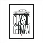 Plakatas Paveikslas ant sienos Bmw E30 Classic German