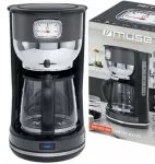 Kavos aparatas Retro kavos virimo aparatas Muse Ms-220dg, 1000 W, 1.4 l (10 puodelių), grafito spalvos