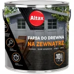 Altax Akriliniai dažai medienai lauke 2.5l pusiau matiniai balti