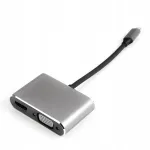 Apacer Usb į hdmi+vga adapteris kabelis hub konverteris 4k 60hz spacetronik