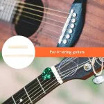 Iyowei nerūdijančio plieno gitaros tilto balnelio dildžių rinkinys su &scaron;lifavimo adatomis 13 dydžių / 1 galandimo akmuo / 2 tilto kai&scaron;telių balneliai elektrinei akustinei gitarai ukulele gitaros "pasidaryk pats" atsarginės dalys