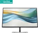 Hewlett Packard (HP) RENEW Sidabrinis HP 524pn Series 5 Pro WUXGA Monitorius - 24" 1920x1200 WUXGA 350-nit 100Hz AG, IPS, HDMI/DisplayPort, 4x USB-A, height adjustable/tilt/swivel/pivot, 1 metai (replaces E24i G4)