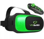 Vr 3d 360 laipsnių akiniai su bluetooth pulteliu