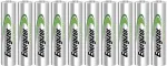 10x Energizer Power Plus Aaa R03 Hr03 Nh12 1.2v 700mah įkraunamos baterijos