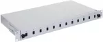 Alantec Sujungimo dėžutė 12xsc simplex / 12xlc duplex 19" 1u su priekine plok&scaron;te ir priedais