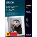 Epson Premium Glossy C13S041287 fotopopierius, A4, 255 g/m&sup2;, Baltas