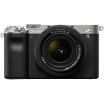 ILCE-7CL Sony Alpha A7C Full-frame Mirrorless Interchangeable Lens Camera with Sony FE 28-60mm F4-5.6 Zoom Lens, Sidabrinis | Sony | Full-frame Mirrorless Interchangeable Lens Camera with Sony FE 28-60mm F4-5.6 Zoom Lens | Alpha A7C | Mirrorless Came ...