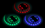 Rebel LED juosta 5m RGB (150x5050 SMD) - balta PCB