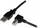 USB kabelis StarTech USB-A - USB-B 3 m Juodas (USBAB3MR)
